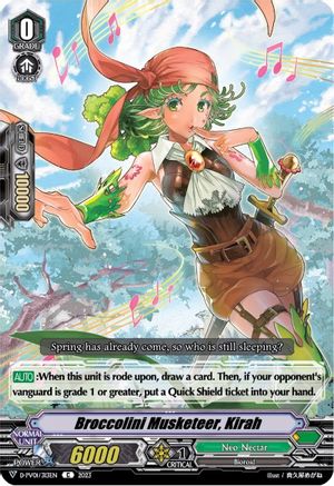 Broccolini Musketeer, Kirah (D-PV01/313EN) - D-PV01: History Collection
