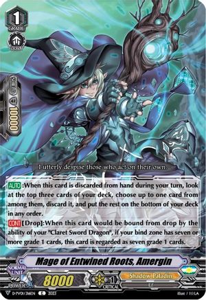 Mage of Entwined Roots, Amergin (D-PV01/316EN) - D-PV01: History Collection