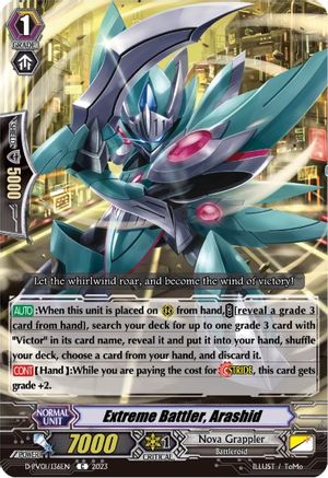 Extreme Battler, Arashid (D-PV01/136EN) - D-PV01: History Collection
