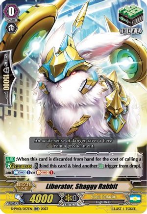 Liberator, Shaggy Rabbit (D-PV01/057EN) - D-PV01: History Collection