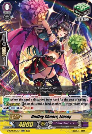 Dudley Cheers, Linsey (D-PV01/067EN) - D-PV01: History Collection