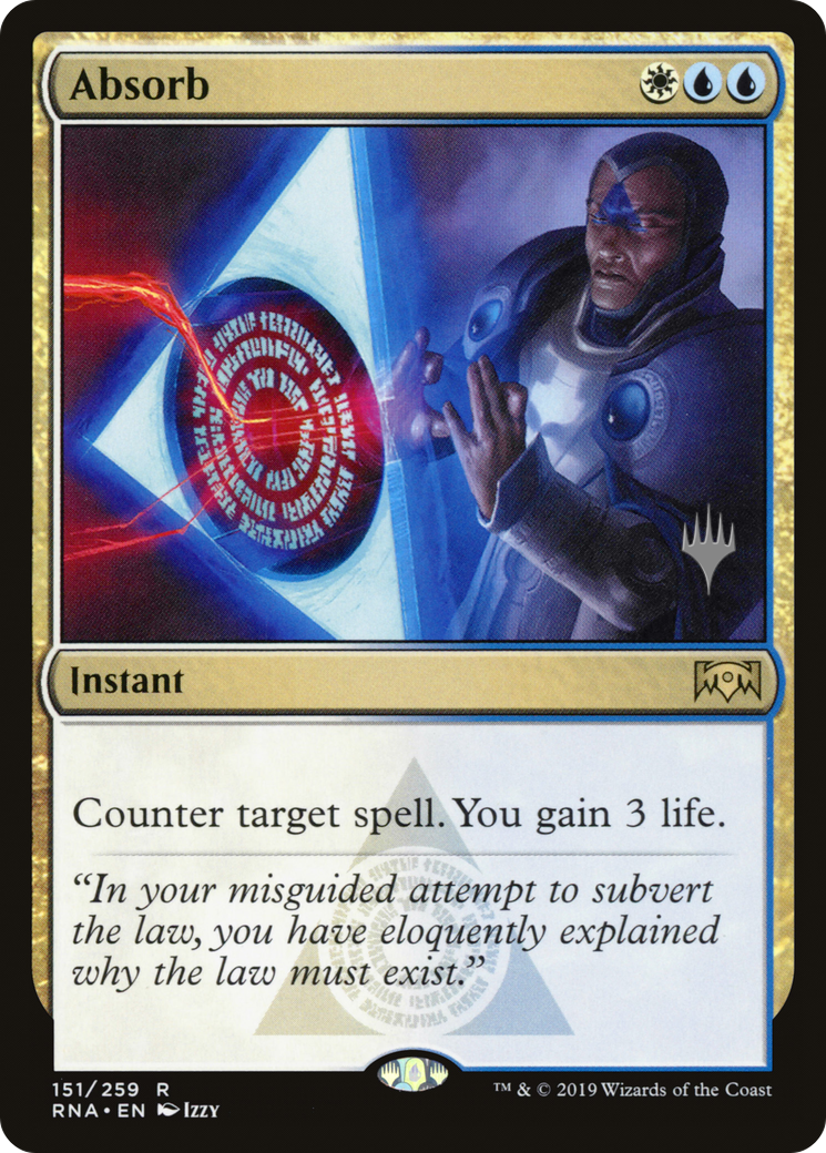 Absorb (PPELD-151) - Ravnica Allegiance Promos Foil