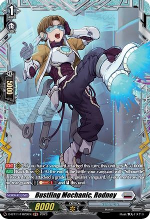 Bustling Mechanic, Rodney (FR) (D-BT11/FR20EN) - D-BT11: Clash of the Heroes