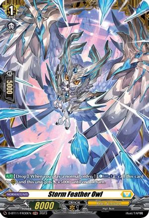 Storm Feather Owl (FR) (D-BT11/FR30EN) - D-BT11: Clash of the Heroes