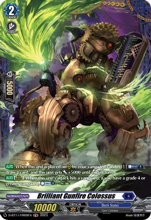 Brilliant Gunfire Colossus (FR) (D-BT11/FR09EN) - D-BT11: Clash of the Heroes