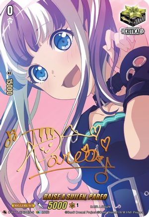RAISE A SUILEN, PAREO (Signature) (D-BT11/EX34EN-S) - Clash of the Heroes