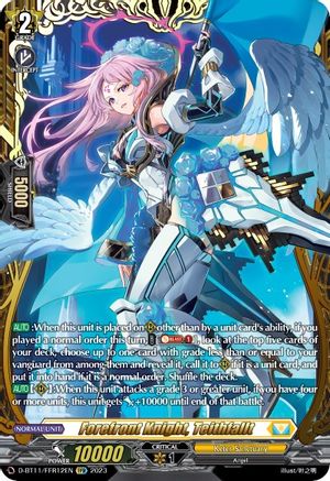 Forefront Knight, Teithfallt (FFR) (D-BT11/FFR12EN) - Clash of the Heroes