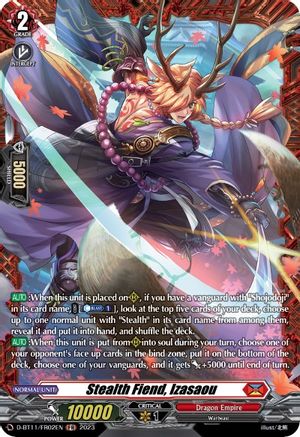 Stealth Fiend, Izasaou (FR) (D-BT11/FR02EN) - D-BT11: Clash of the Heroes