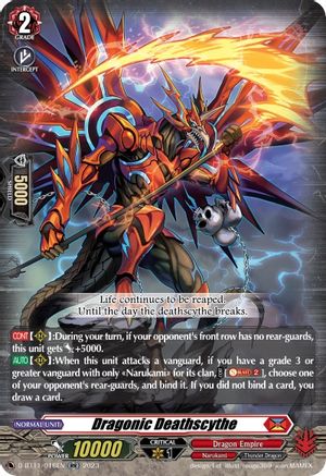 Dragonic Deathscythe (D-BT11/016EN) - D-BT11: Clash of the Heroes