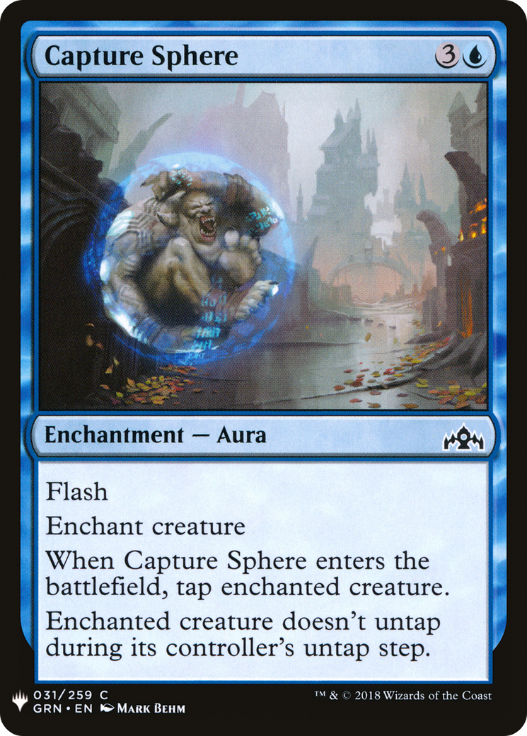 Capture Sphere (LIST-031) - The List
