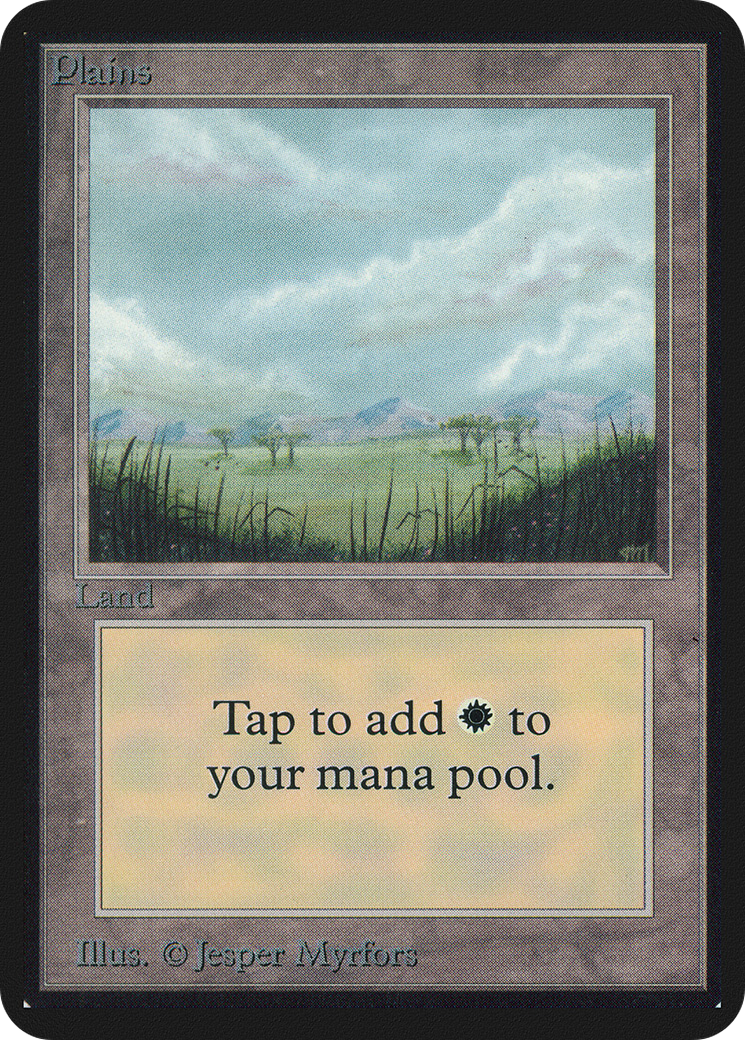 Plains (B) (LEA-287) - Limited Edition Alpha