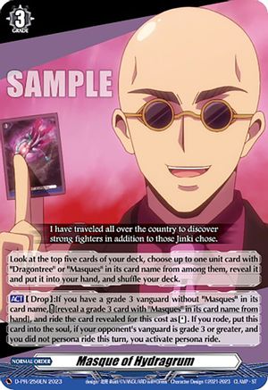 Masque of Hydragrum (256) (D-PR/256EN) - D Promo Cards