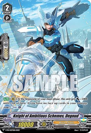 Knight of Ambitious Schemes, Degnud (0270EN) (V-PR/0270EN) - V Promo Cards