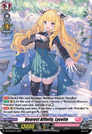 Dearest Affinity, Lysette (Foil) (D-PR/287) - D Promo Cards