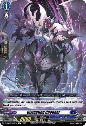 Divigating Chopper (D-SS07/003EN) - D-SS07: Stand Up Deckset "Favrneel"