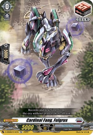 Cardinal Fang, Fulgrus (D-SS08/014EN) - D-SS08: Stand Up Deckset "Orfist"