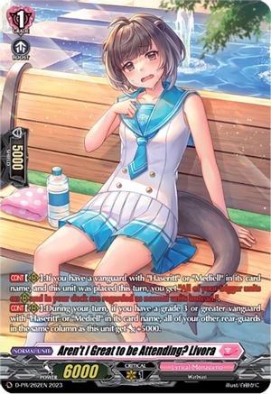 Aren't I Great to be Attending? Livora (262) (D-PR/262EN) - D Promo Cards