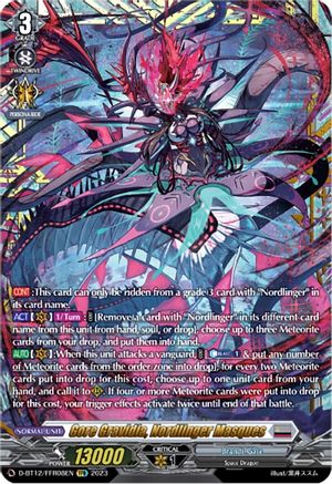 Gore Gravidia, Nordlinger Masques (FFR) (D-BT12/FFR08EN) - D-BT12: Evenfall Onslaught