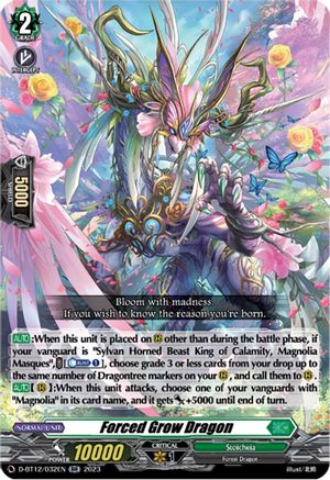 Forced Grow Dragon (D-BT12/032EN) - D-BT12: Evenfall Onslaught