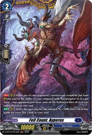 Fell Count, Ayperos (FR) (D-BT12/FR10EN) - D-BT12: Evenfall Onslaught