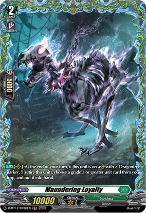 Maundering Loyalty (FR) (D-BT12/FR36EN) - D-BT12: Evenfall Onslaught