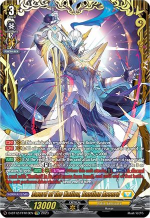 Sword of the Nation, Bastion Accord (FFR) (D-BT12/FFR10EN) - Evenfall Onslaught
