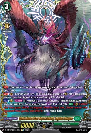 Sylvan Horned Beast King of Calamity, Magnolia Masques (FFR) (D-BT12/FFR13EN) - Evenfall Onslaught