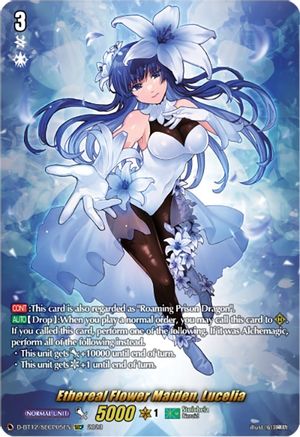 Ethereal Flower Maiden, Lucelia (SECP) (D-BT12/SECP05EN) - Evenfall Onslaught