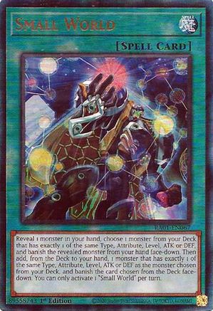 Small World (PUR) (RA01-EN067) - 25th Anniversary Rarity Collection 1st Edition
