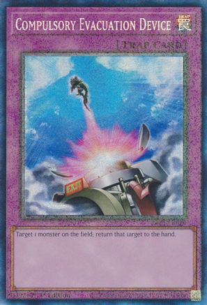 Compulsory Evacuation Device (PCR) (RA01-EN069) - 25th Anniversary Rarity Collection 1st Edition