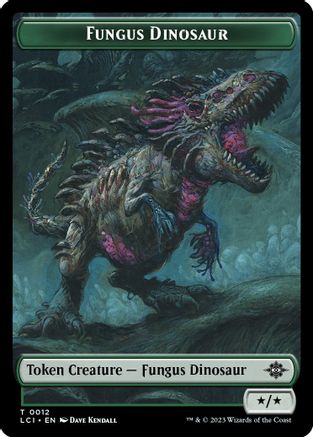 Fungus Dinosaur Token (LCI-012) - The Lost Caverns of Ixalan