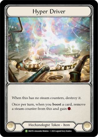 Hyper Driver - FAB176 (FAB176) - Flesh and Blood: Promo Cards Cold Foil