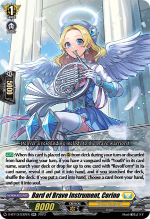 Bard of Brave Instrument, Corino (D-BT13/032EN) - D-BT13: Flight of Chakrabarthi