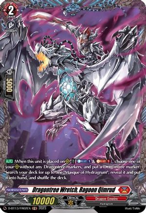 Dragontree Wretch, Ragoon Qimrud (FR) (D-BT13/FR02EN) - D-BT13: Flight of Chakrabarthi