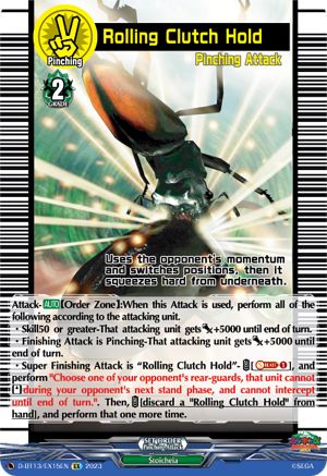 Rolling Clutch Hold (D-BT13/EX15EN) - D-BT13: Flight of Chakrabarthi