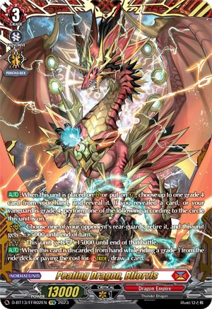Pealing Dragon, Bliorvis (FFR) (D-BT13/FRR02EN) - D-BT13: Flight of Chakrabarthi