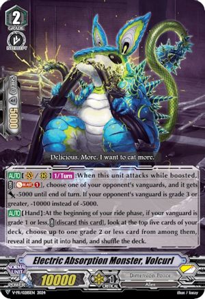 Electric Absorption Monster, Volcurl (V-PR/0285EN) - V Promo Cards
