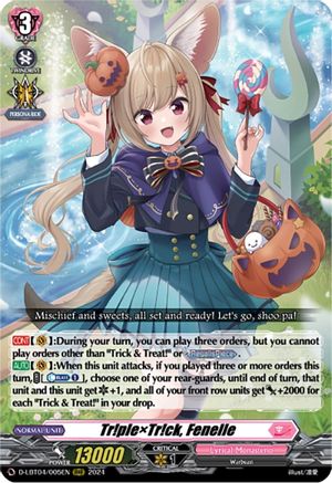 Tr!plexTr!ck, Fenelle (D-LBT04/005EN) - D-LBT04: Lyrical Monasterio ~Trick or Trick!~
