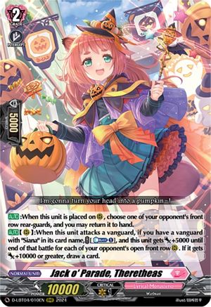 Jack o' Parade, Theretheas (D-LBT04/010EN) - D-LBT04: Lyrical Monasterio ~Trick or Trick!~