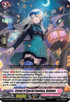 Crystal of Special Emotions, Belianne (D-LBT04/022EN) - D-LBT04: Lyrical Monasterio ~Trick or Trick!~
