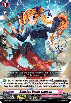 Rousing Vocal, Louison (D-LBT04/034EN) - D-LBT04: Lyrical Monasterio ~Trick or Trick!~