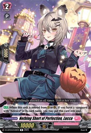 Nothing Short of Perfection, Lucca (D-LBT04/040EN) - D-LBT04: Lyrical Monasterio ~Trick or Trick!~