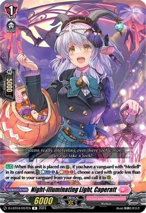 Night-illuminating Light, Caperatt (D-LBT04/057EN) - D-LBT04: Lyrical Monasterio ~Trick or Trick!~