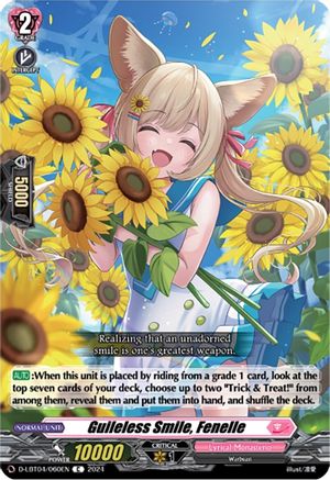 Guileless Smile, Fenelle (D-LBT04/060EN) - D-LBT04: Lyrical Monasterio ~Trick or Trick!~