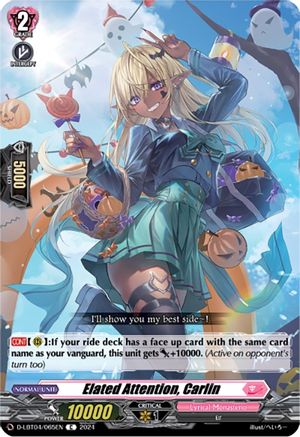 Elated Attention, Carlin (D-LBT04/065EN) - D-LBT04: Lyrical Monasterio ~Trick or Trick!~