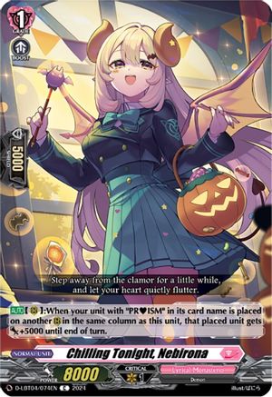 Chilling Tonight, Nebirona (D-LBT04/074EN) - D-LBT04: Lyrical Monasterio ~Trick or Trick!~