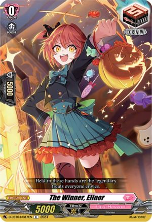 The Winner, Elinor (D-LBT04/087EN) - D-LBT04: Lyrical Monasterio ~Trick or Trick!~