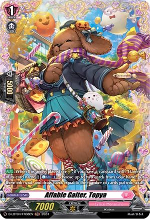 Affable Gaiter, Topya (FR) (D-LBT04/FR38EN) - D-LBT04: Lyrical Monasterio ~Trick or Trick!~