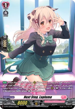 Next Step, Laplume (Foil) (D-PR/324EN-S) - D Promo Cards