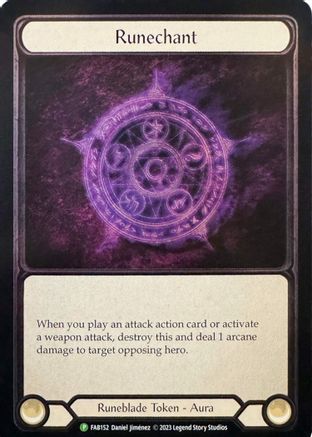 Runechant - FAB152 (FAB152) - Flesh and Blood: Promo Cards Cold Foil